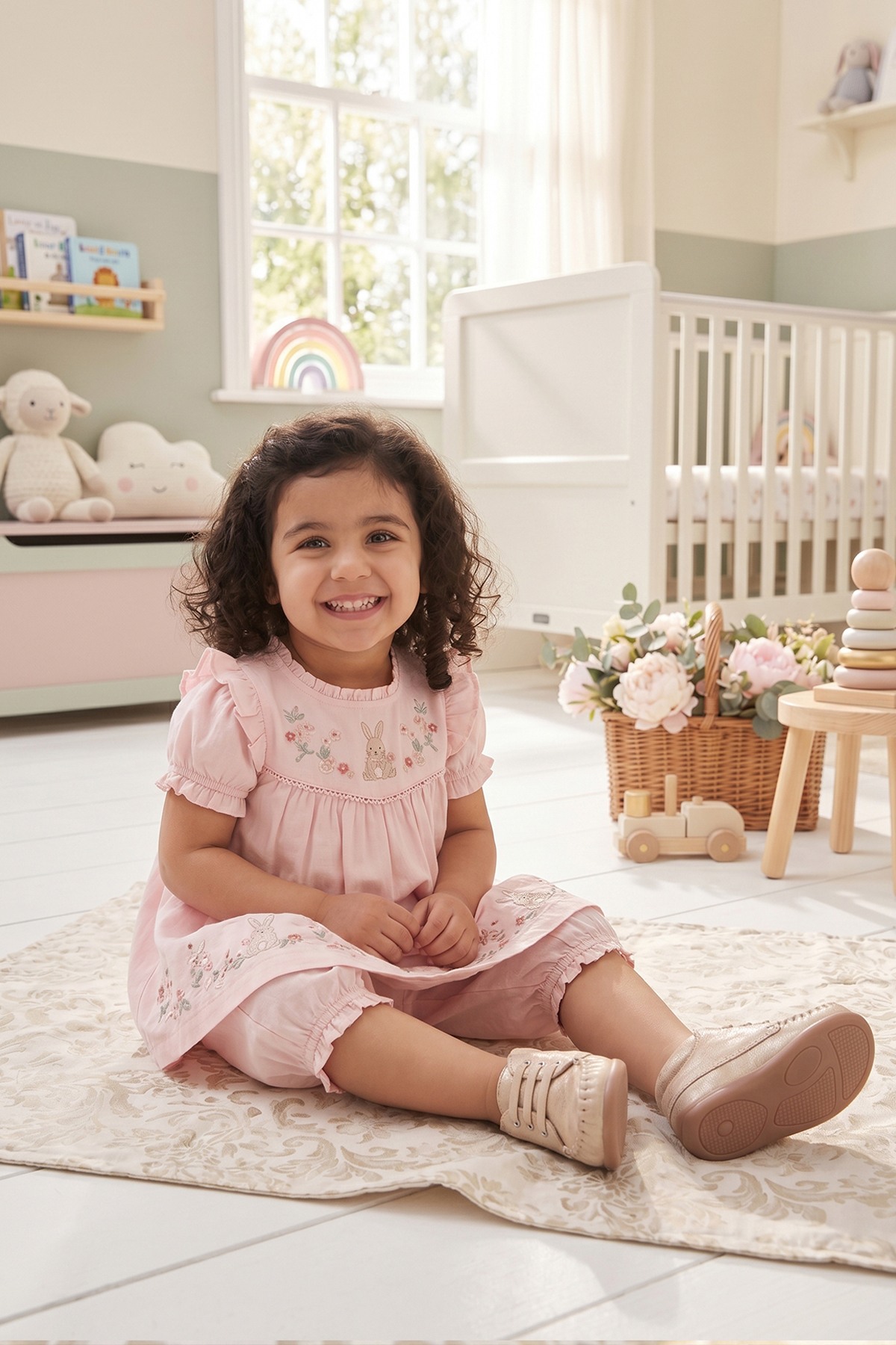 Mothercare Girls Party Wear Shoes - Gold
