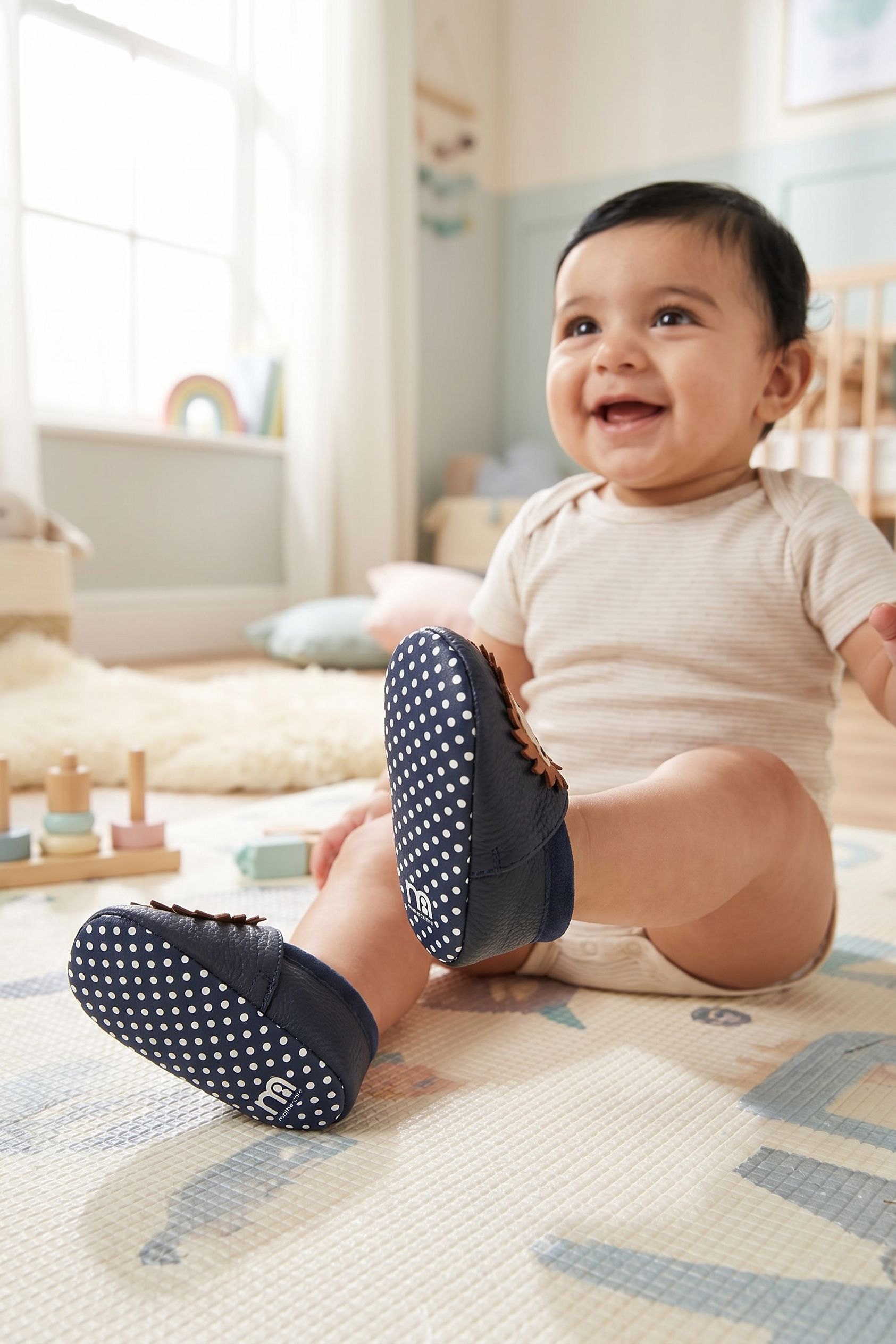 Mothercare Unisex Slip-On Prams - Navy
