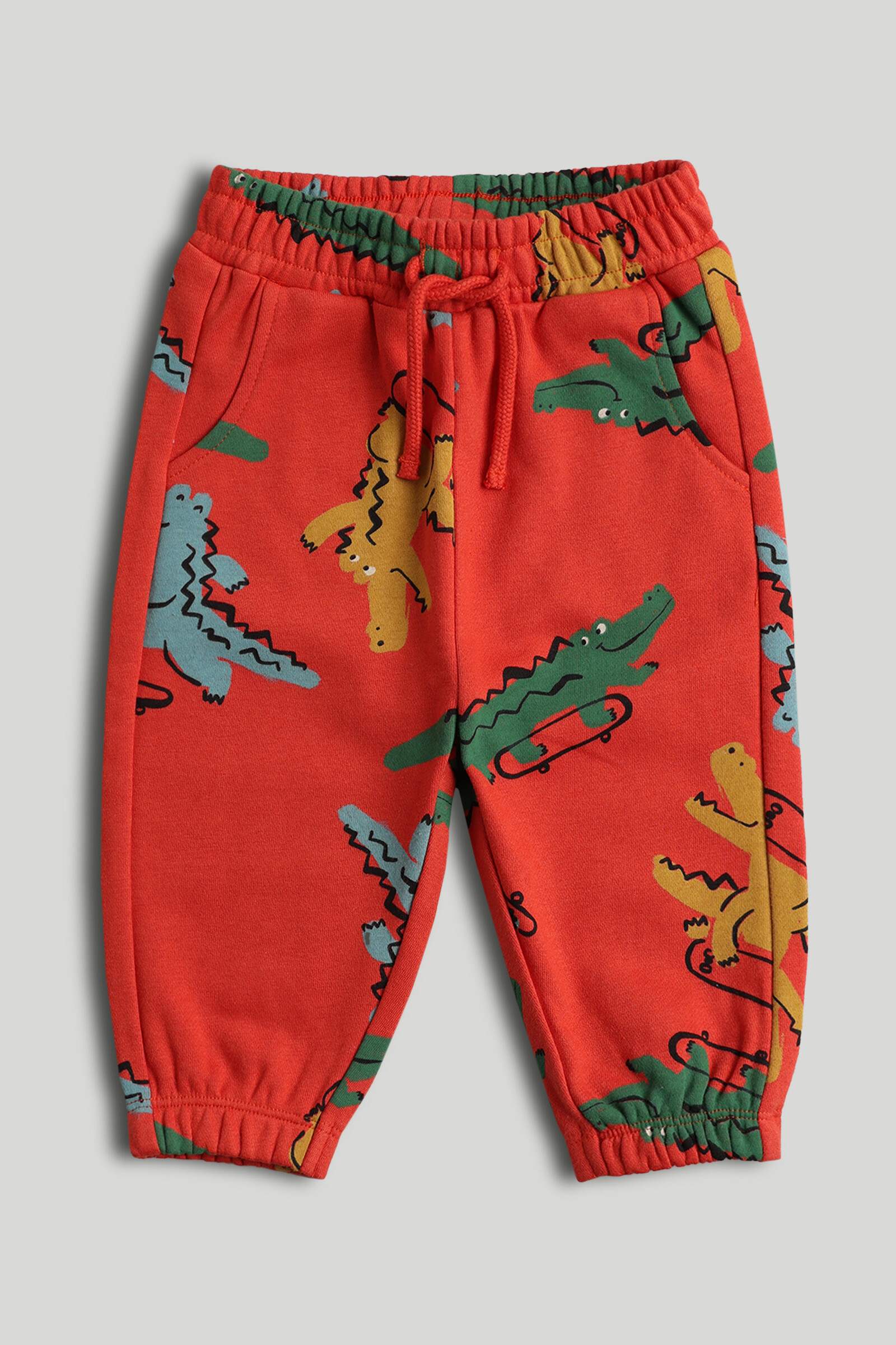 Mothercare Mini Boys Fashion Printed Jogger - Red