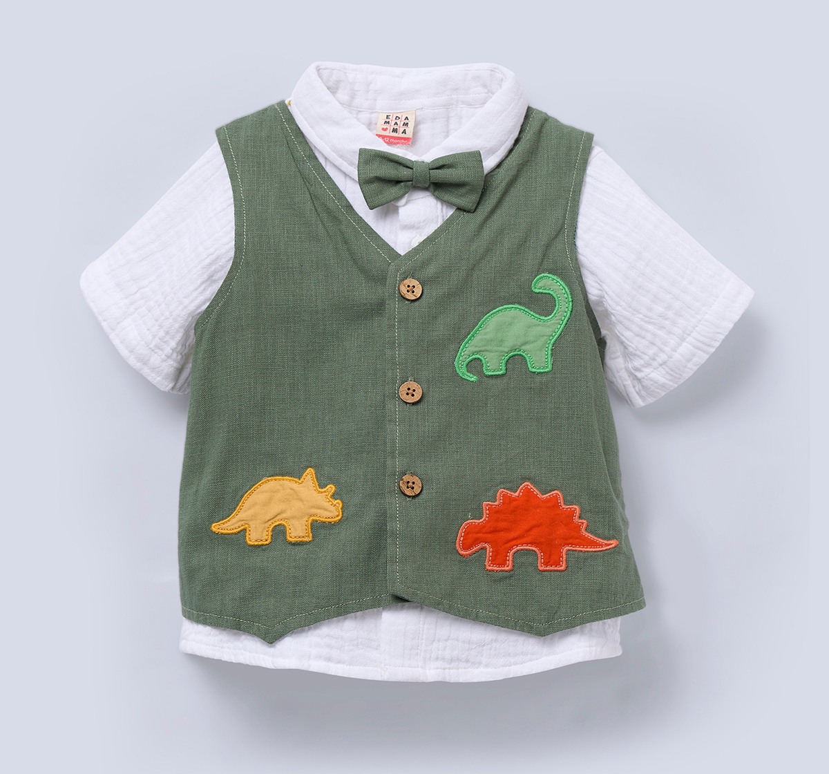 Ed-a-Mamma Baby Boys Partywear Green
