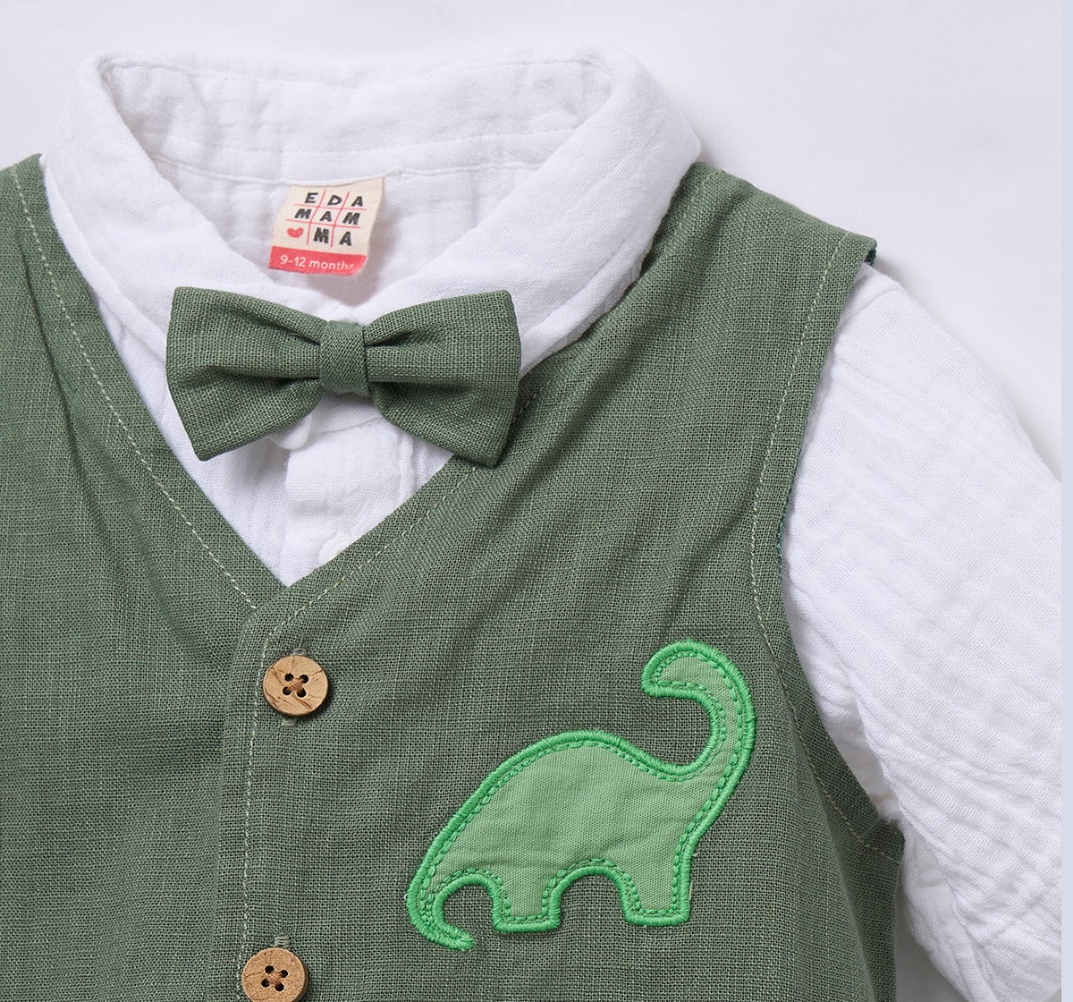 Ed-a-Mamma Baby Boys Partywear Green
