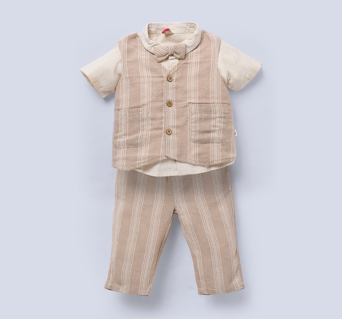 Ed-a-Mamma Baby Boys Partywear Beige
