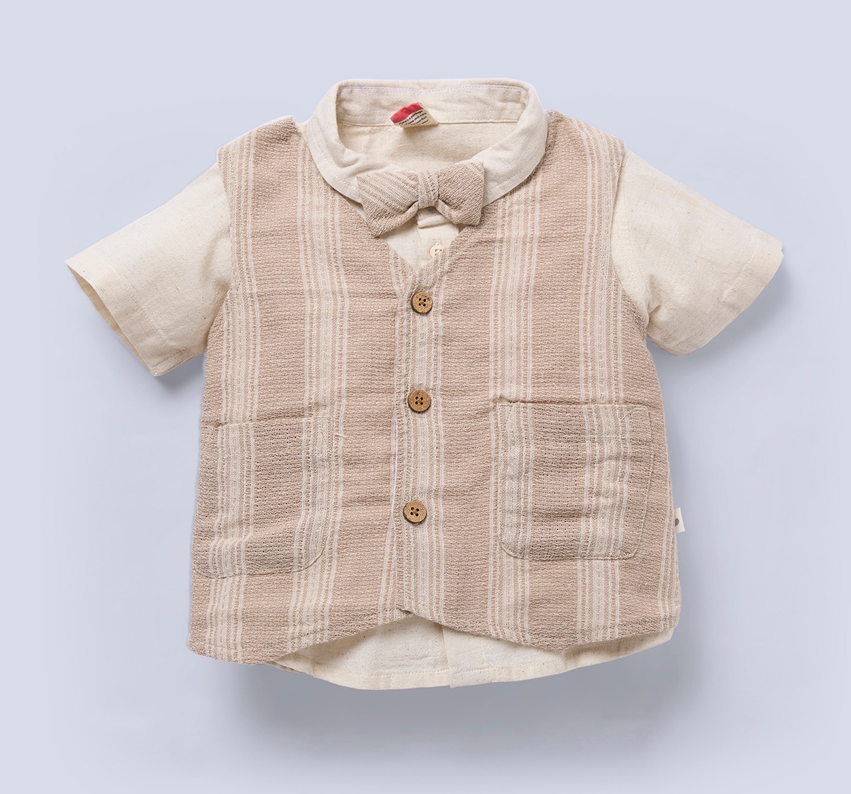 Ed-a-Mamma Baby Boys Partywear Beige