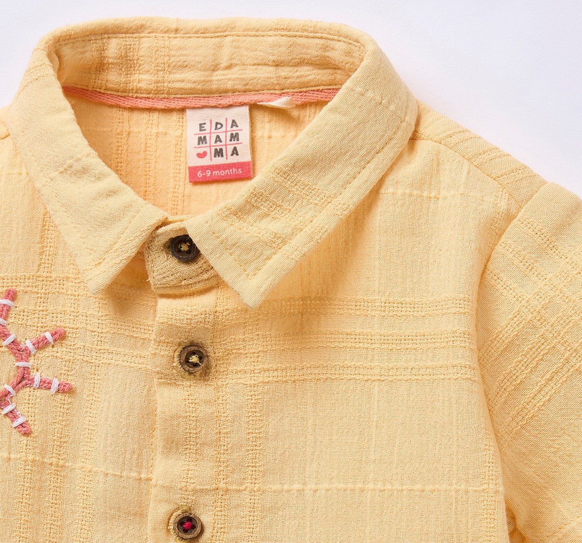 Ed-a-Mamma Baby Boys Shirt Yellow