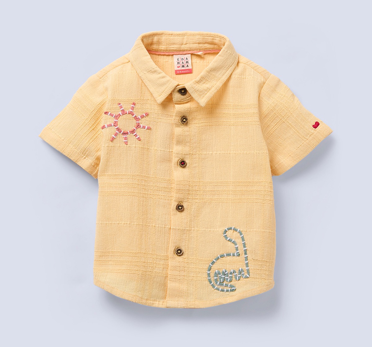 Ed-a-Mamma Baby Boys Shirt Yellow