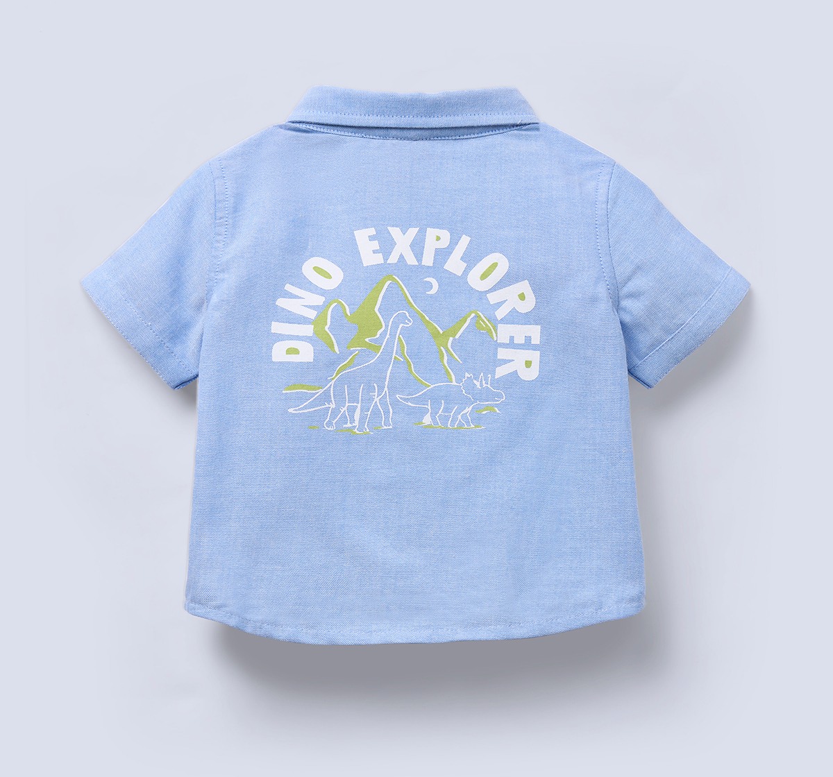 Ed-a-Mamma Baby Boys Shirt Blue