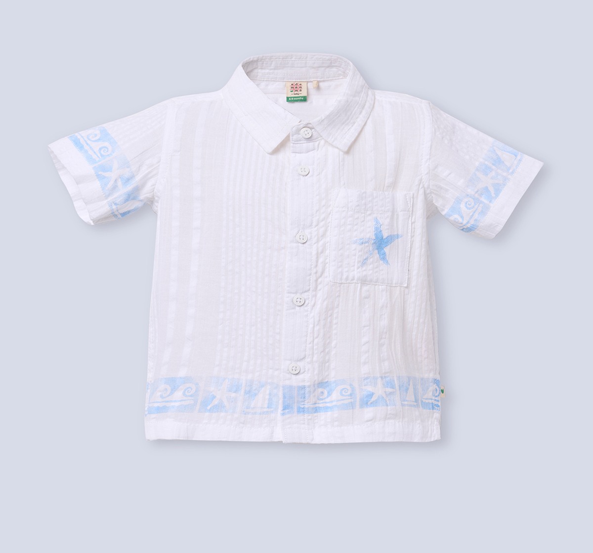 Ed-a-Mamma Baby Boys Shirt White