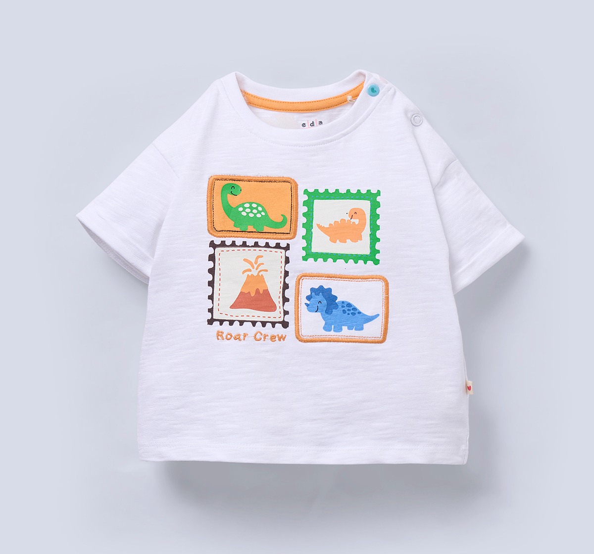 Ed-a-Mamma Baby Boys T-Shirt White