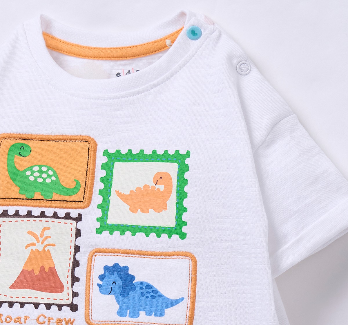 Ed-a-Mamma Baby Boys T-Shirt White