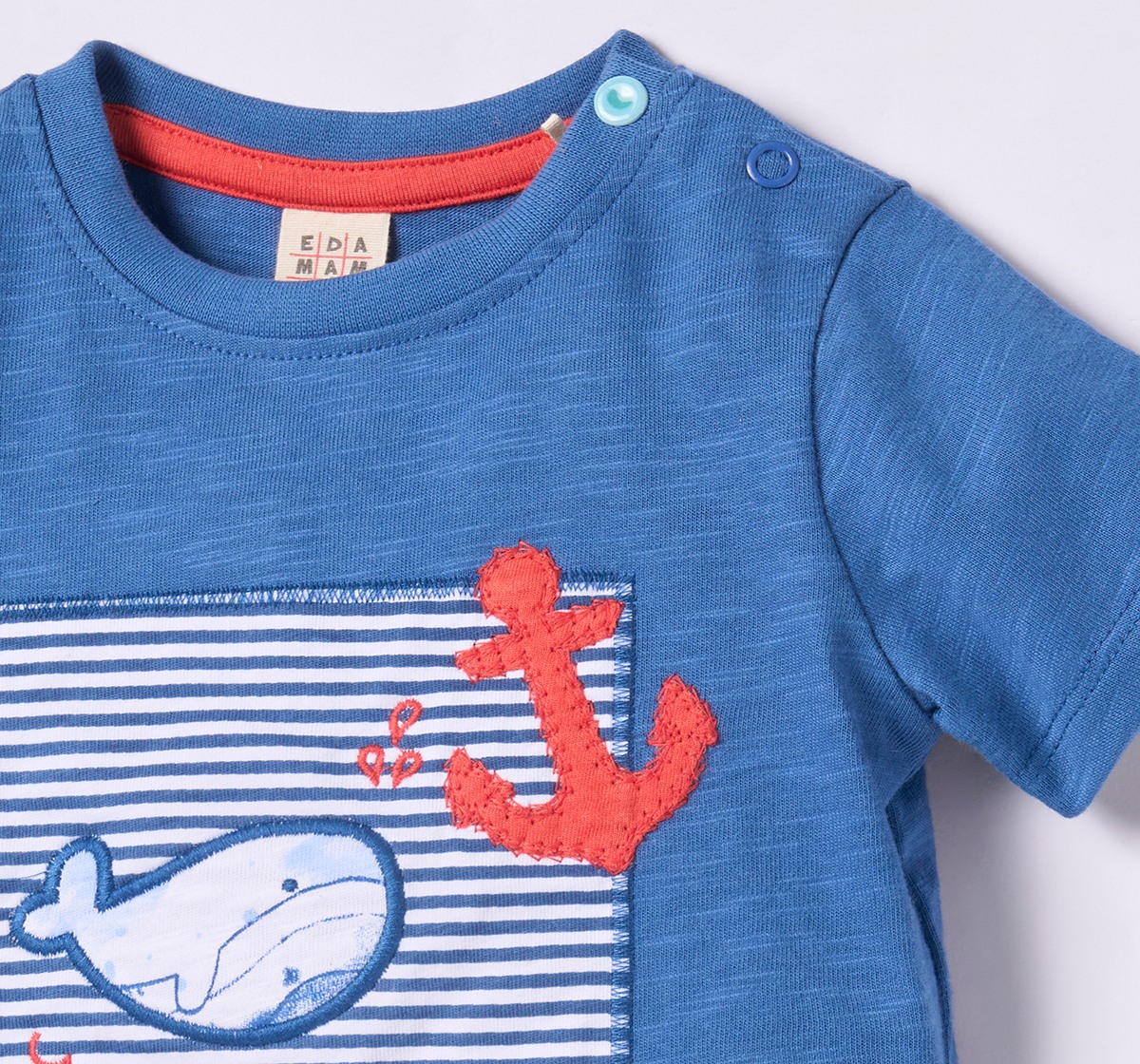 Ed-a-Mamma Baby Boys T-Shirt Blue