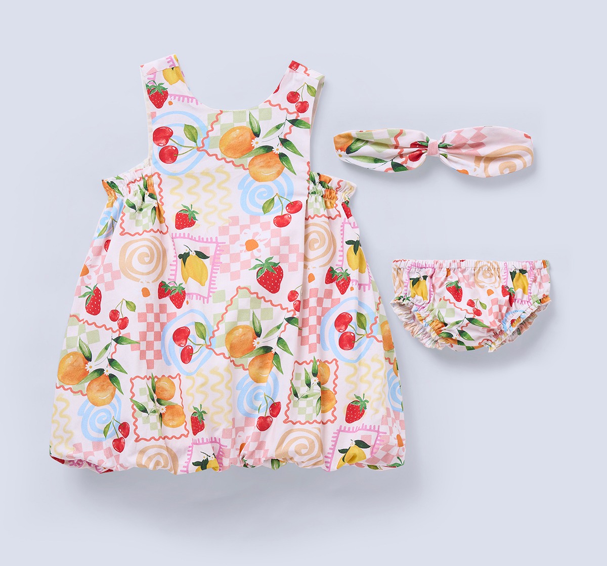 Ed-a-Mamma Baby Girls Dress Multi