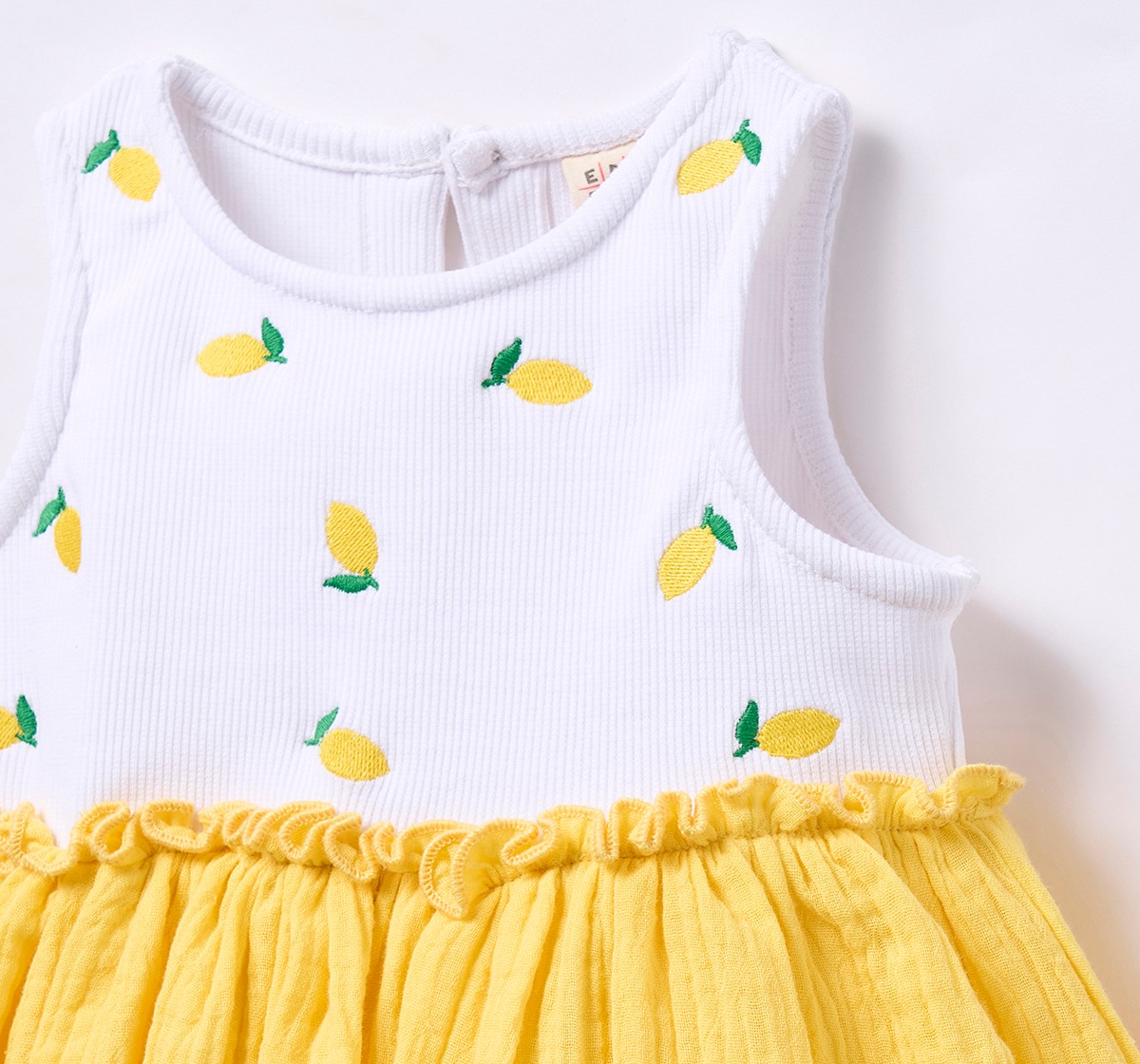 Ed-a-Mamma Baby Girls Dress Yellow