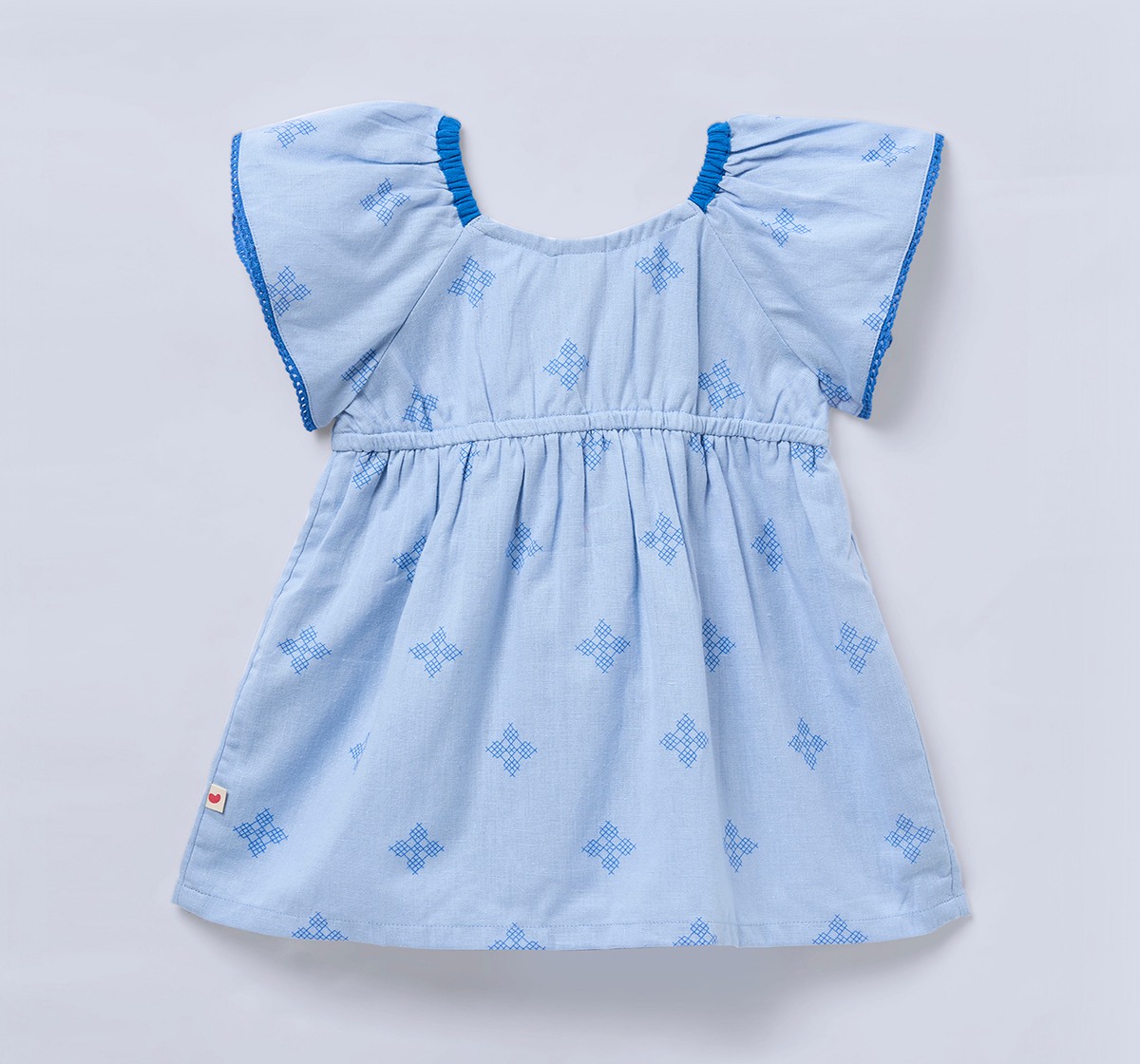 Ed-a-Mamma Baby Girls Dress Blue
