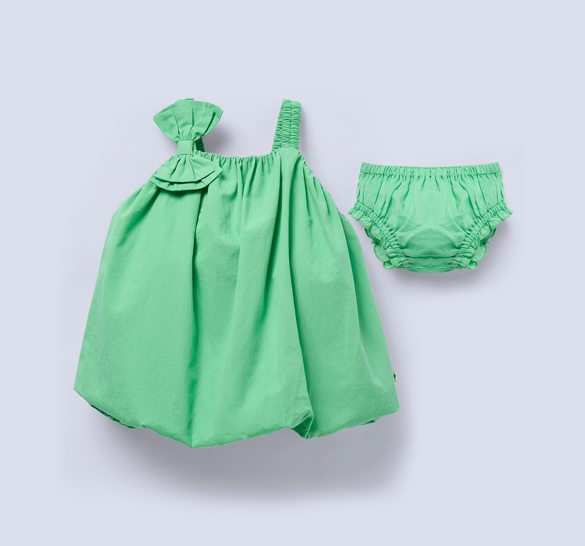 Ed-a-Mamma Baby Girls Dress Green