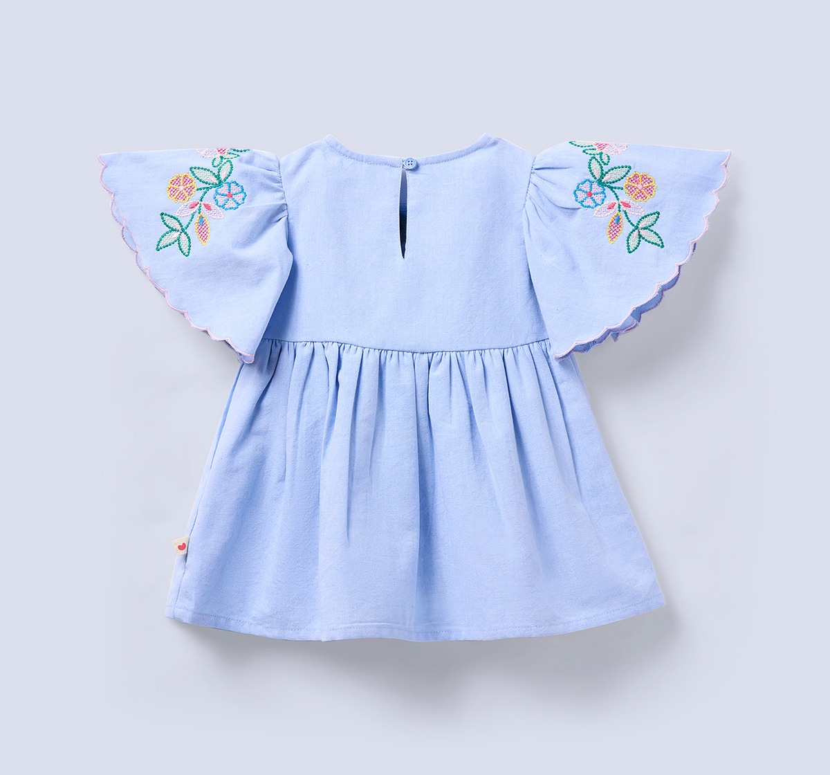 Ed-a-Mamma Baby Girls Dress Blue