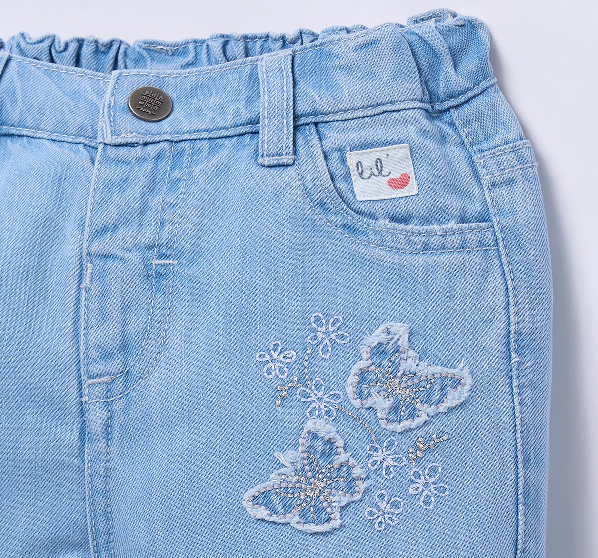 Ed-a-Mamma Baby Girls Jeans Blue