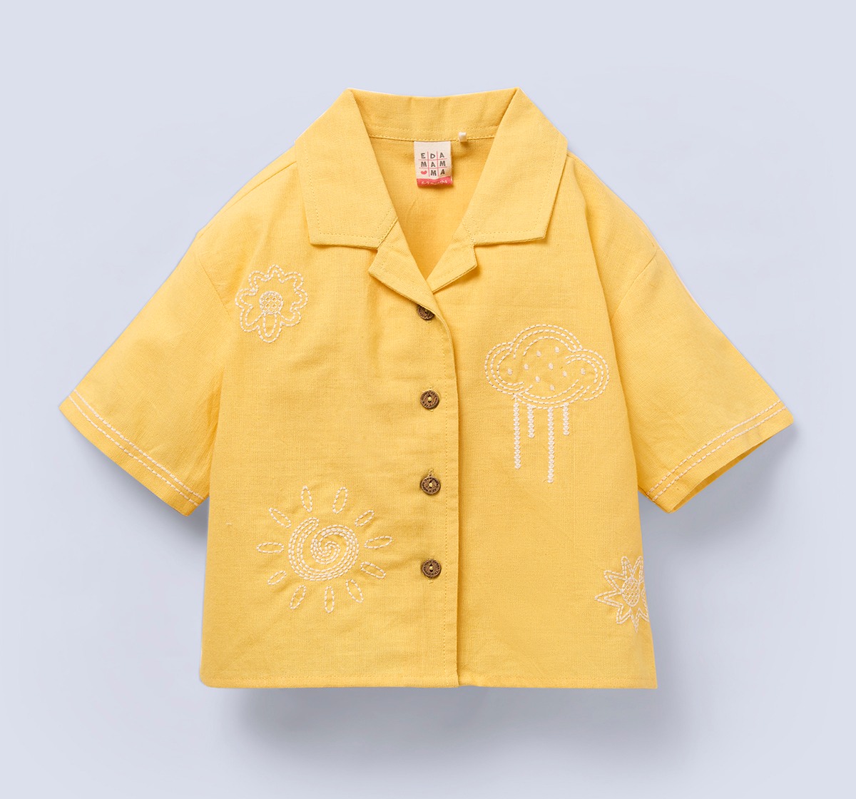 Ed-a-Mamma Baby Girls Sets Yellow