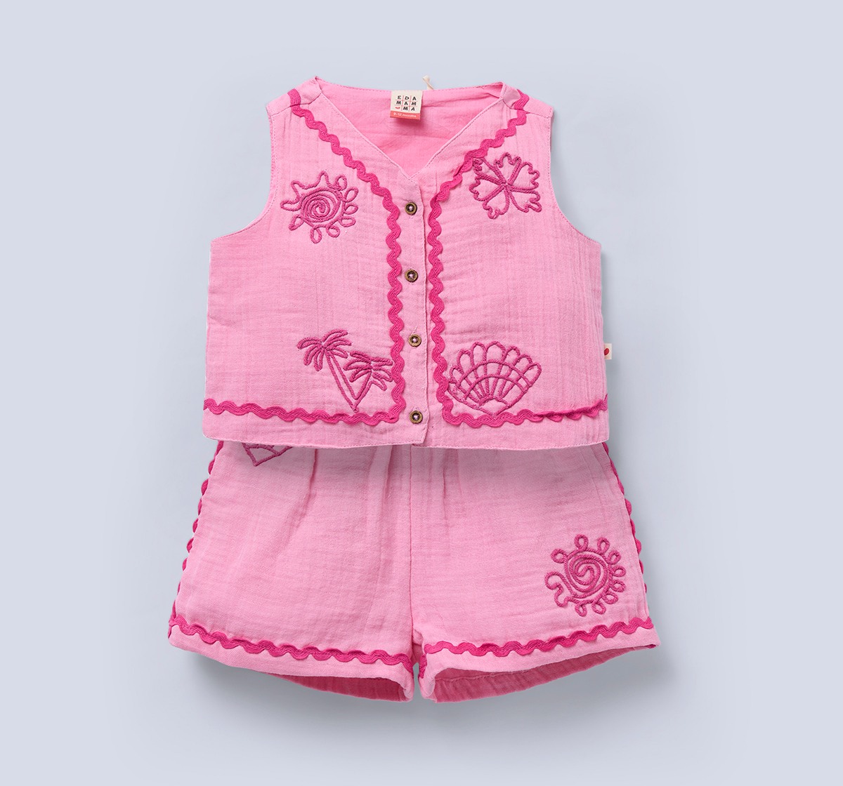 Ed-a-Mamma Baby Girls Sets Pink