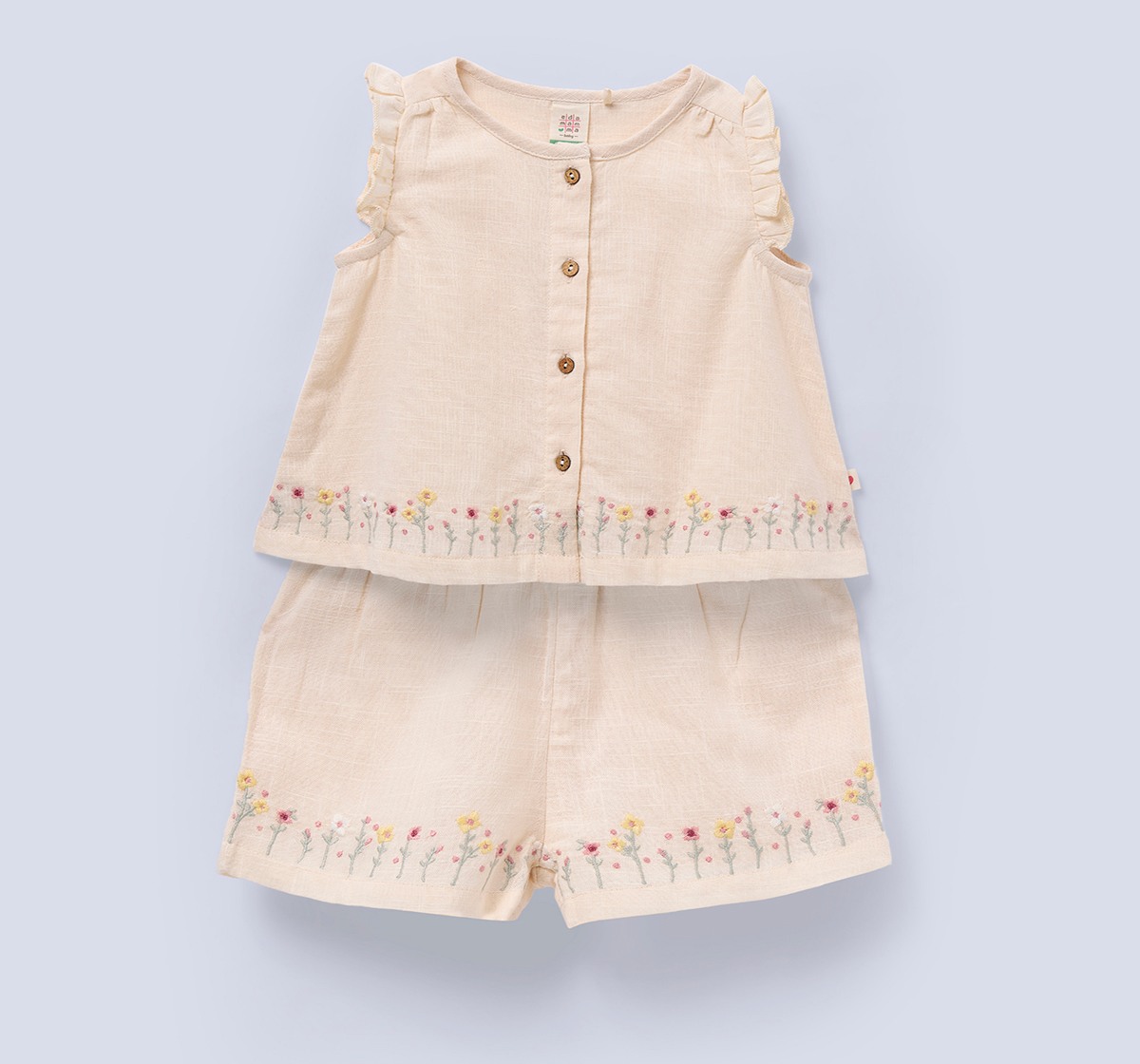 Ed-a-Mamma Baby Girls Sets Off-White