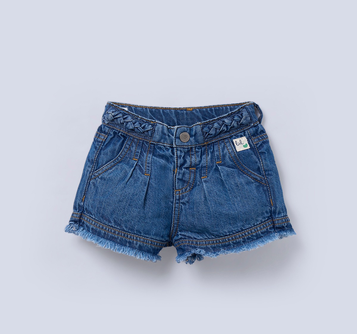 Ed-a-Mamma Baby Girls Shorts Blue