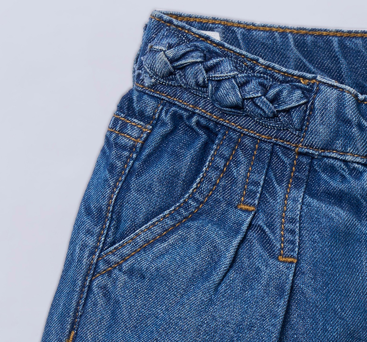 Ed-a-Mamma Baby Girls Shorts Blue