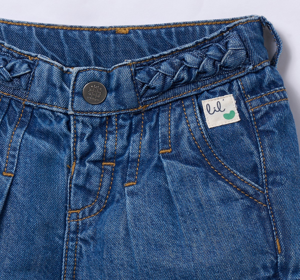 Ed-a-Mamma Baby Girls Shorts Blue