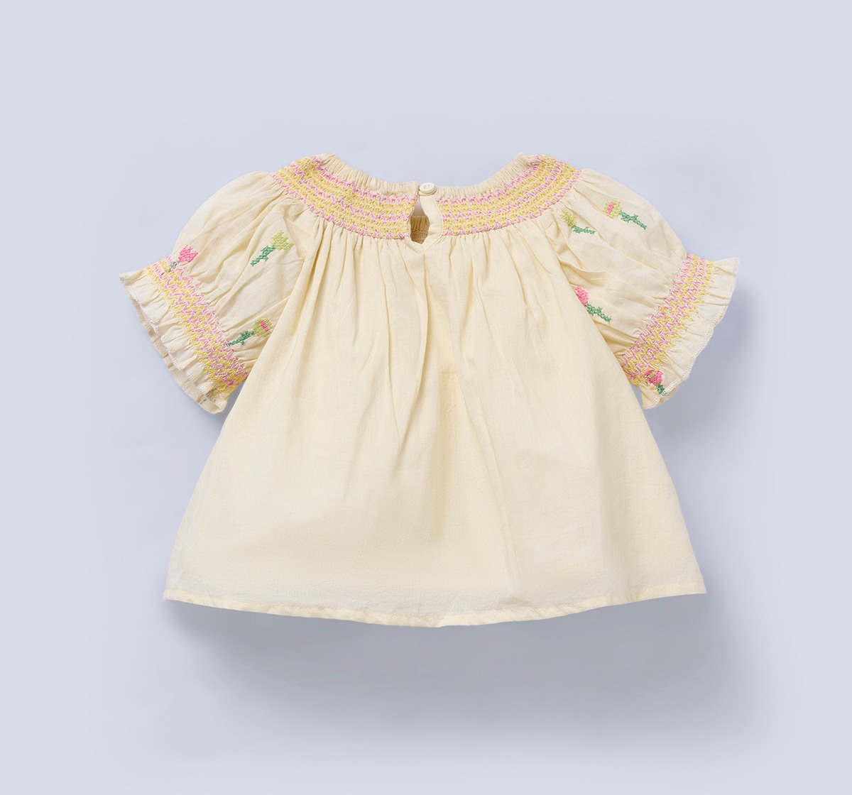 Ed-a-Mamma Baby Girls Top Off-White