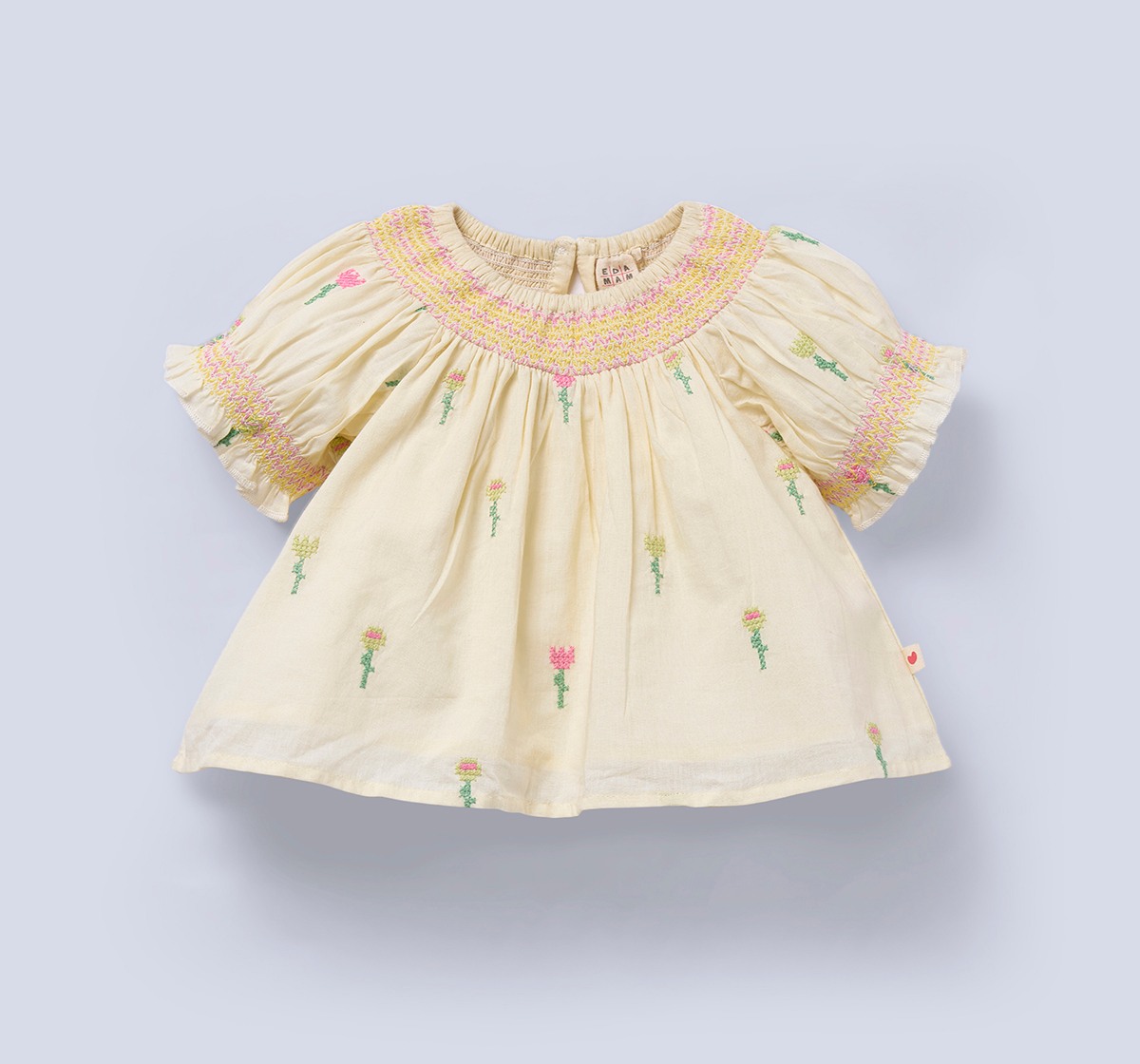 Ed-a-Mamma Baby Girls Top Off-White