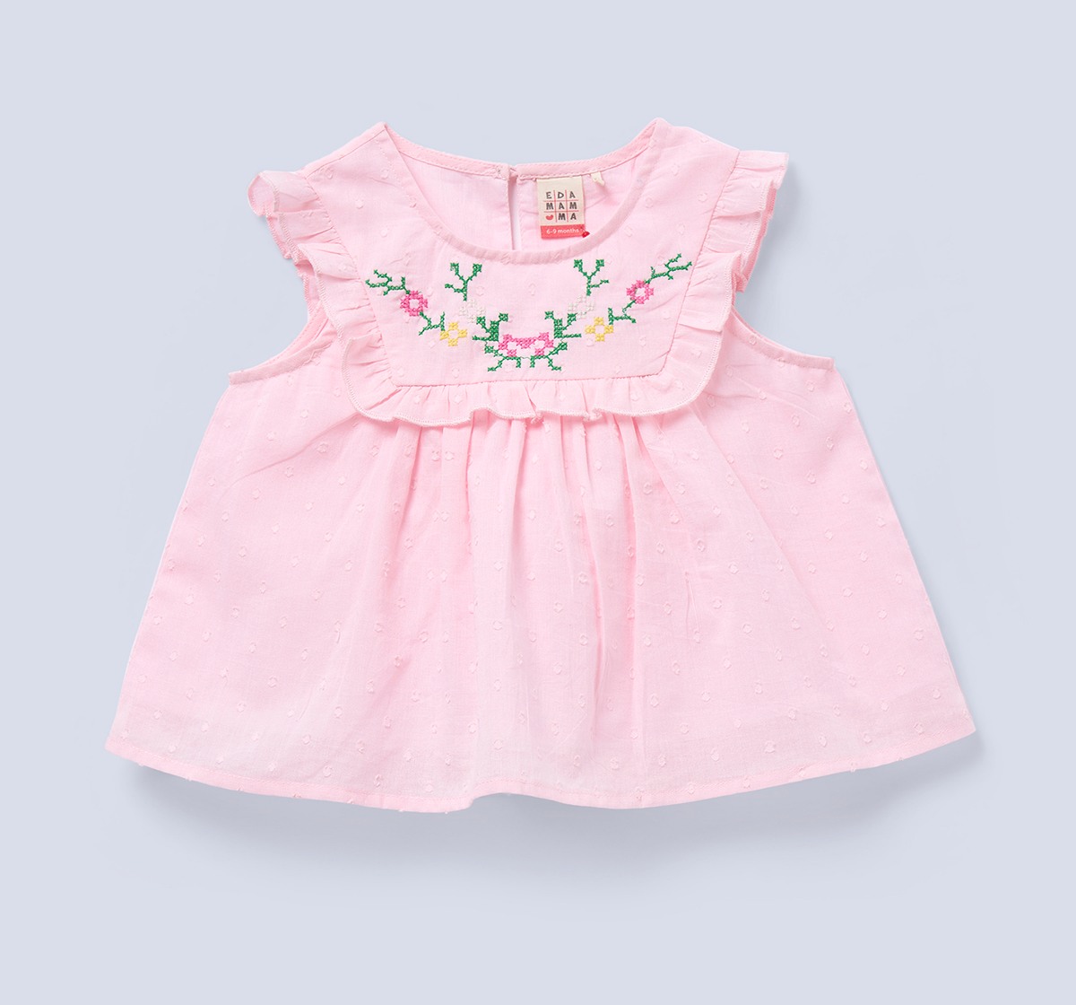 Ed-a-Mamma Baby Girls Top Pink
