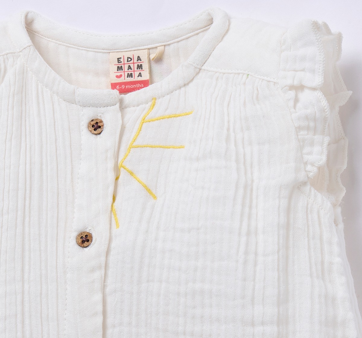 Ed-a-Mamma Baby Girls Top Off-White