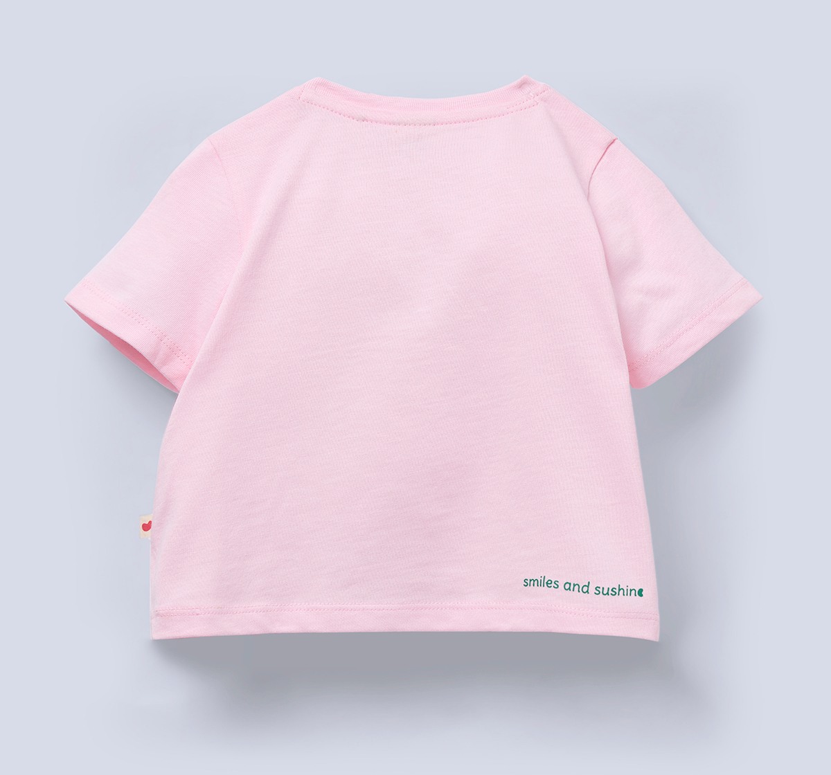 Ed-a-Mamma Baby Girls T-Shirt Peach