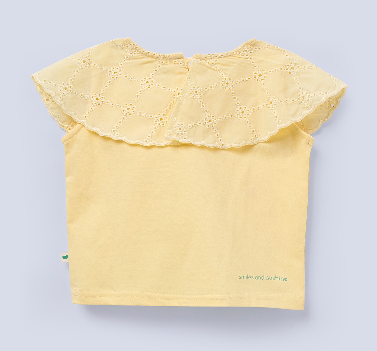 Ed-a-Mamma Baby Girls T-Shirt Yellow