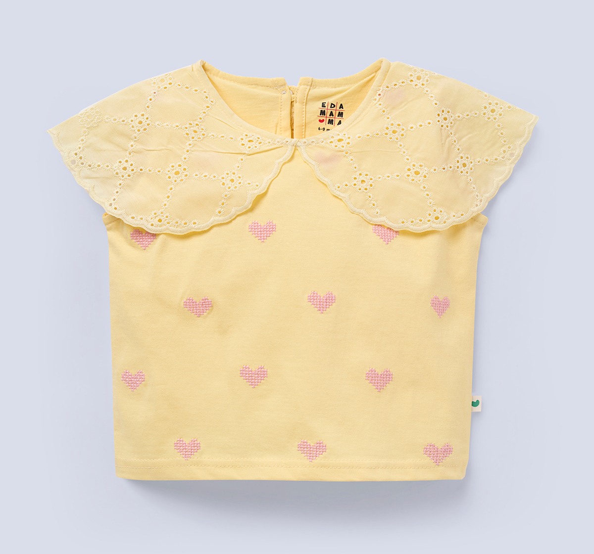 Ed-a-Mamma Baby Girls T-Shirt Yellow