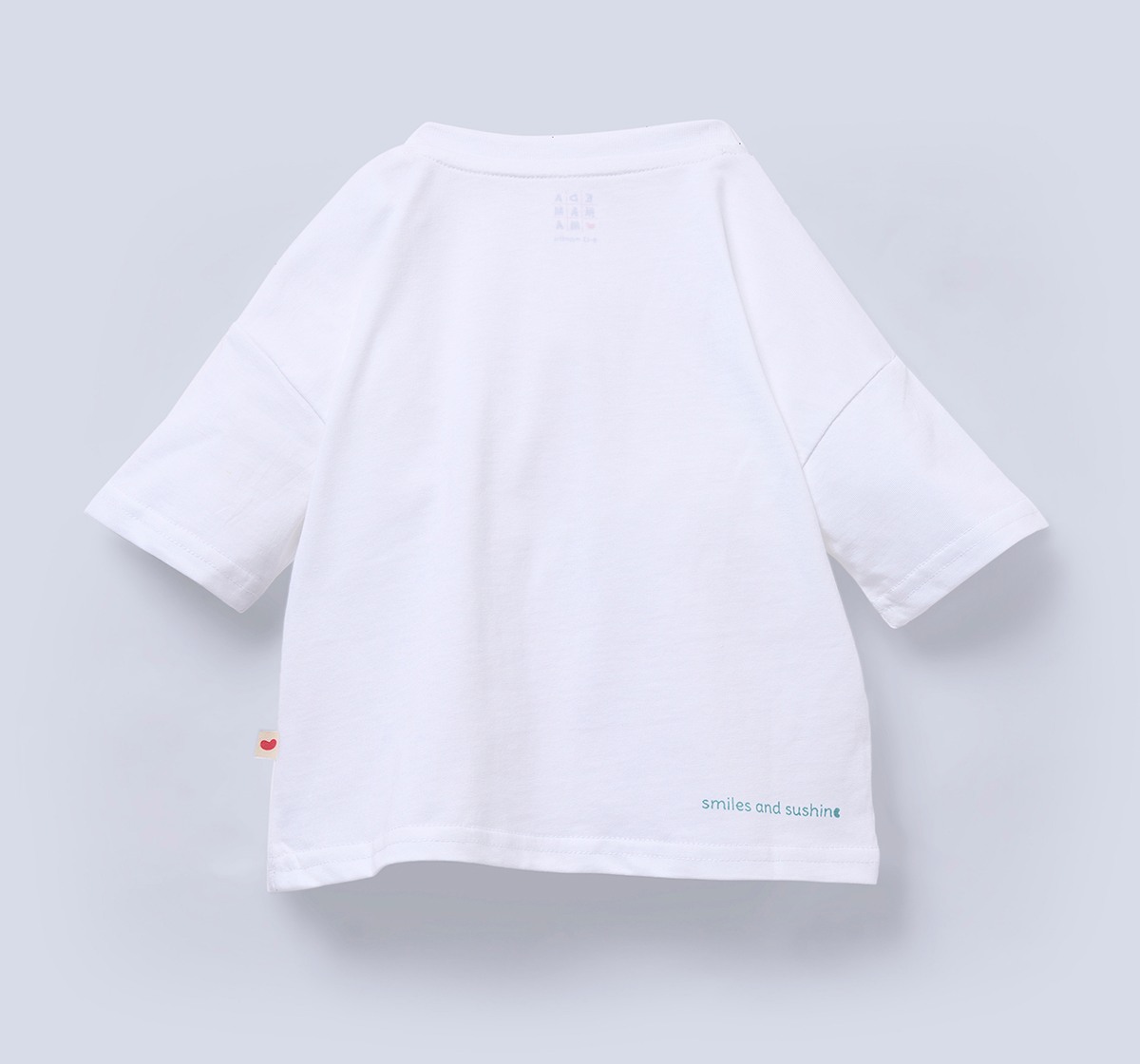 Ed-a-Mamma Baby Girls T-Shirt White