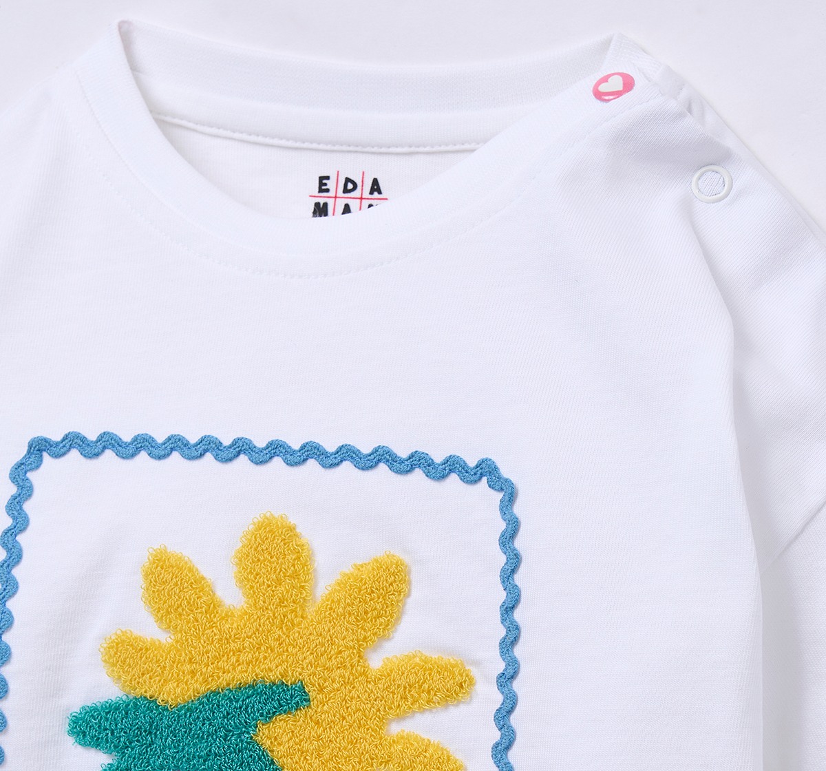 Ed-a-Mamma Baby Girls T-Shirt White