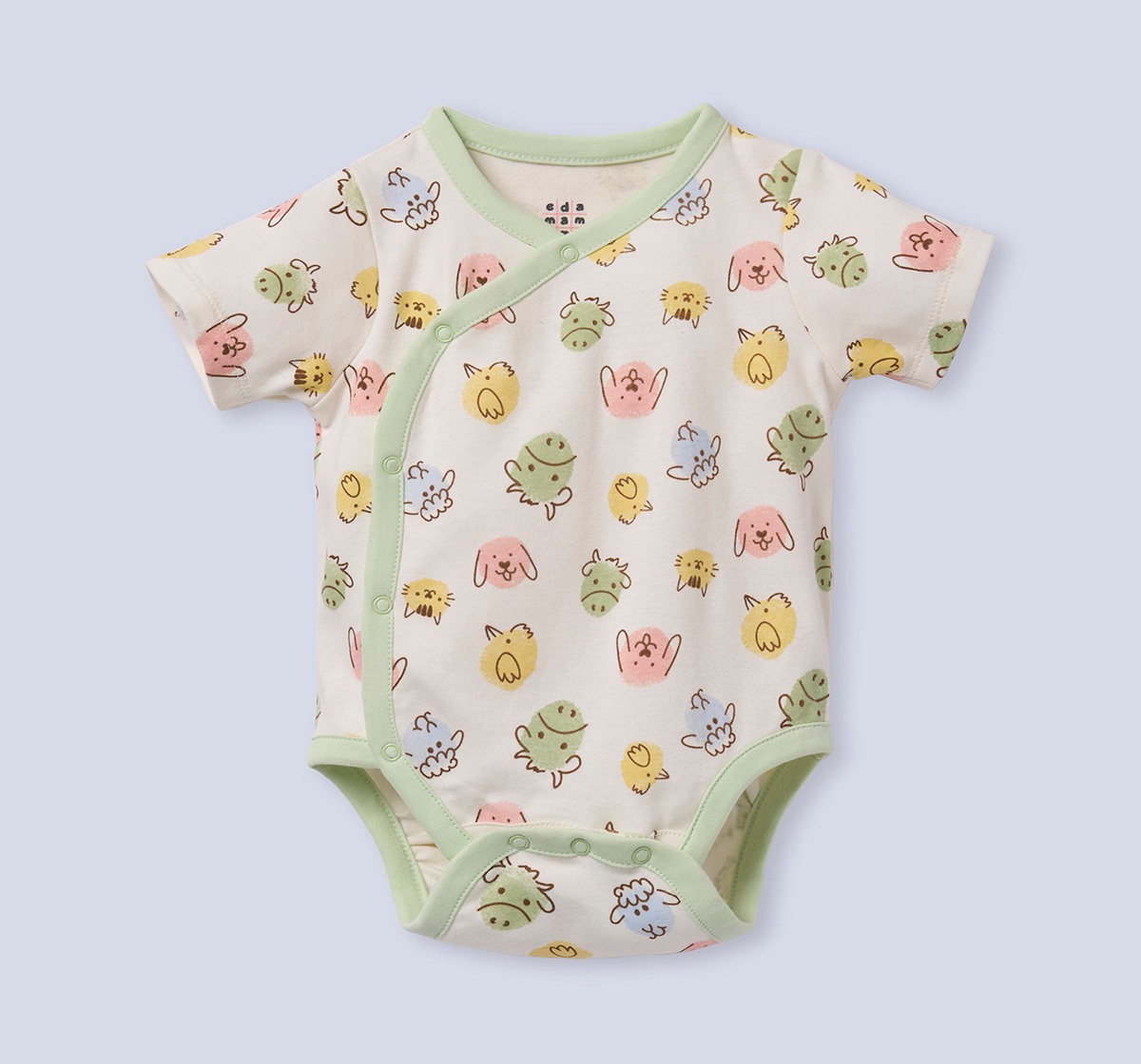 Ed-a-Mamma Baby Boys Bodysuit Pack of 2 Multi