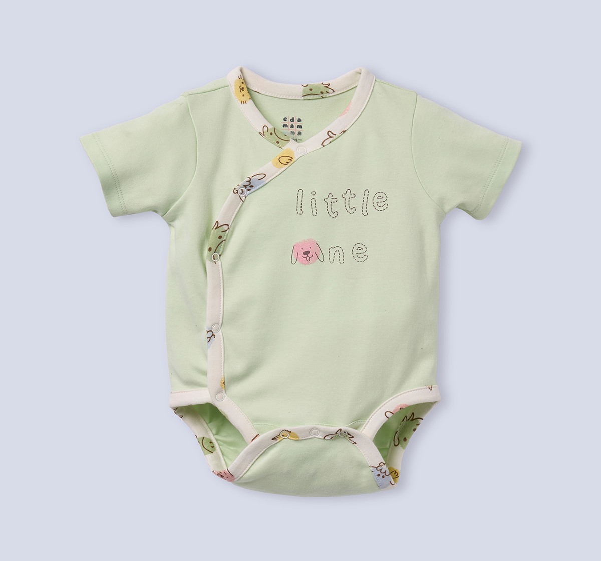 Ed-a-Mamma Baby Boys Bodysuit Pack of 2 Multi