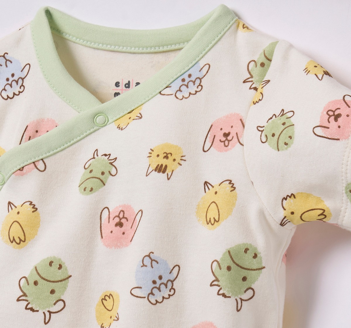 Ed-a-Mamma Baby Boys Bodysuit Pack of 2 Multi