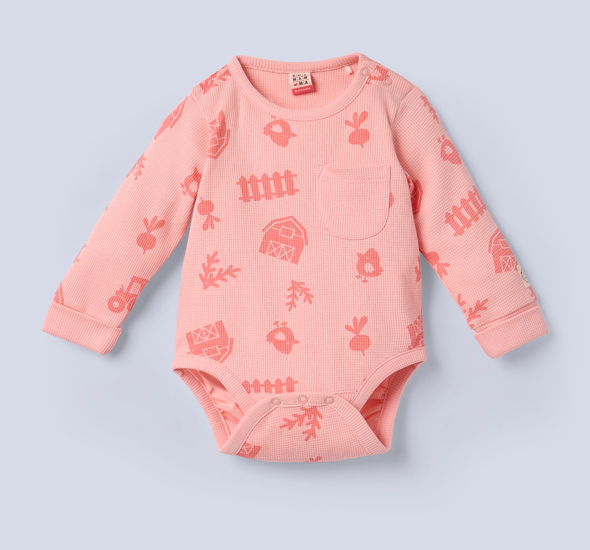 Ed-a-Mamma Baby Boys Bodysuit Pack of 2 Multi