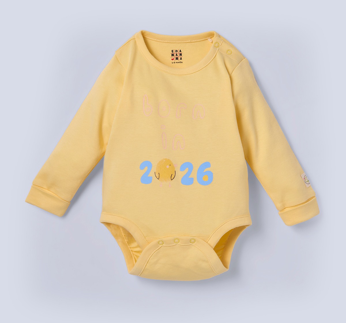 Ed-a-Mamma Baby Boys Bodysuit Pack of 2 Multi