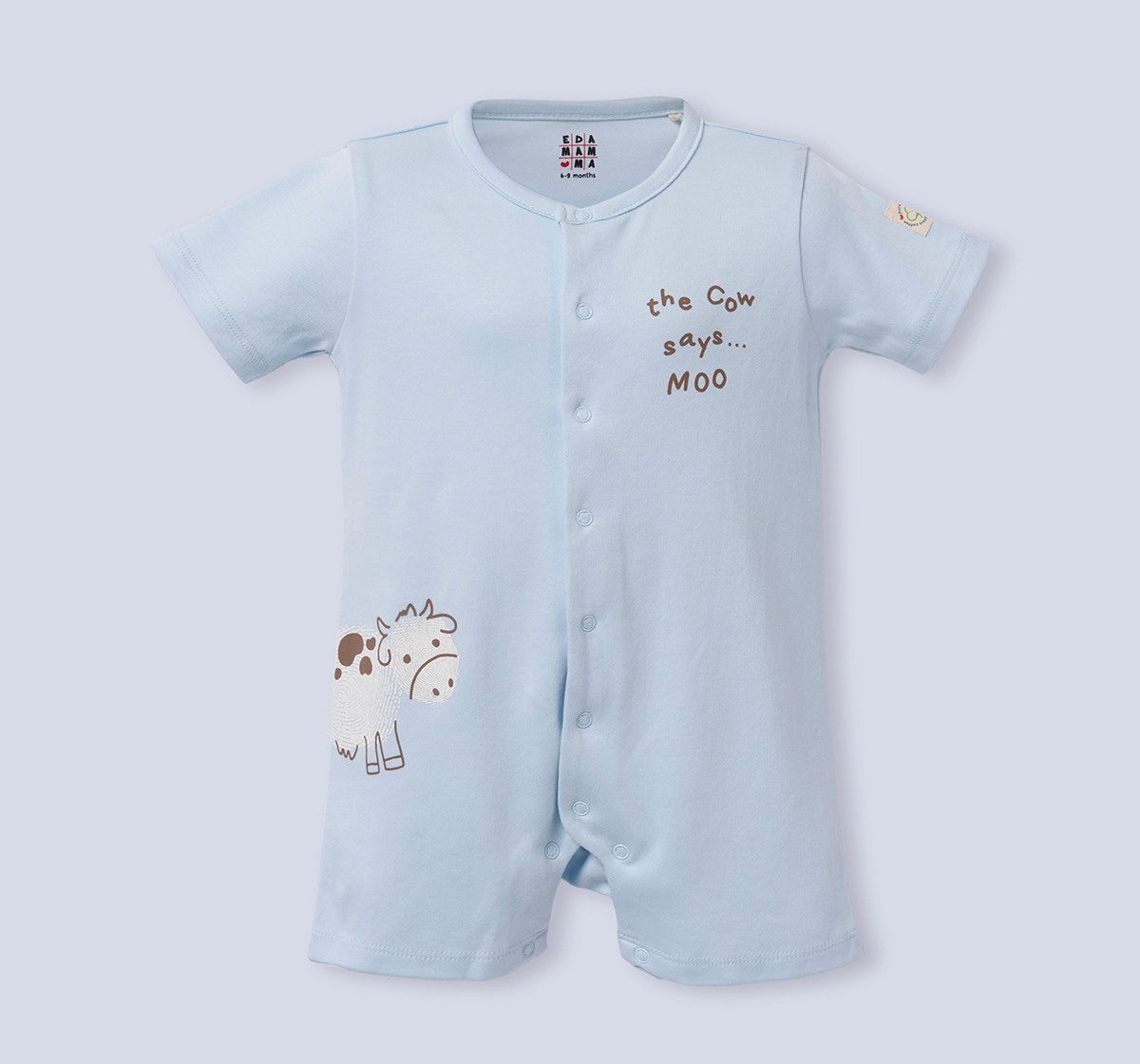 Ed-a-Mamma Baby Boys Rompers Pack of 2 Multi