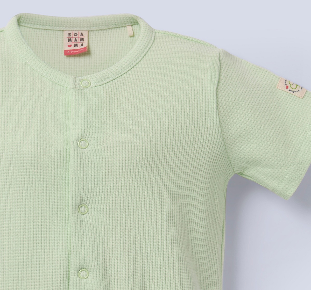 Ed-a-Mamma Baby Boys Rompers Pack of 2 Multi