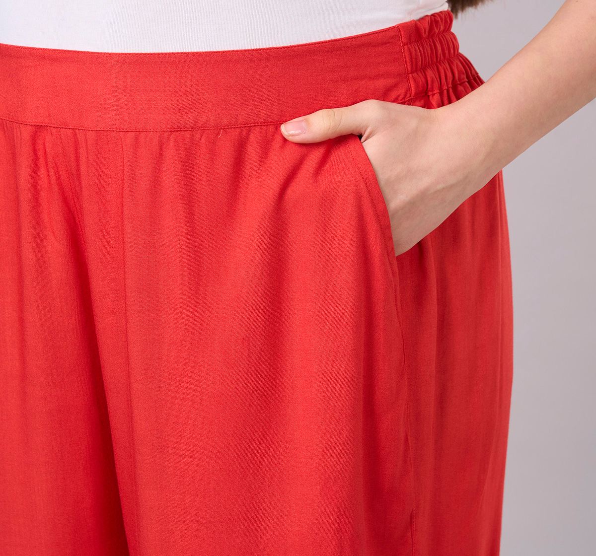 Maternity Clothing  Cord Set Solid Red