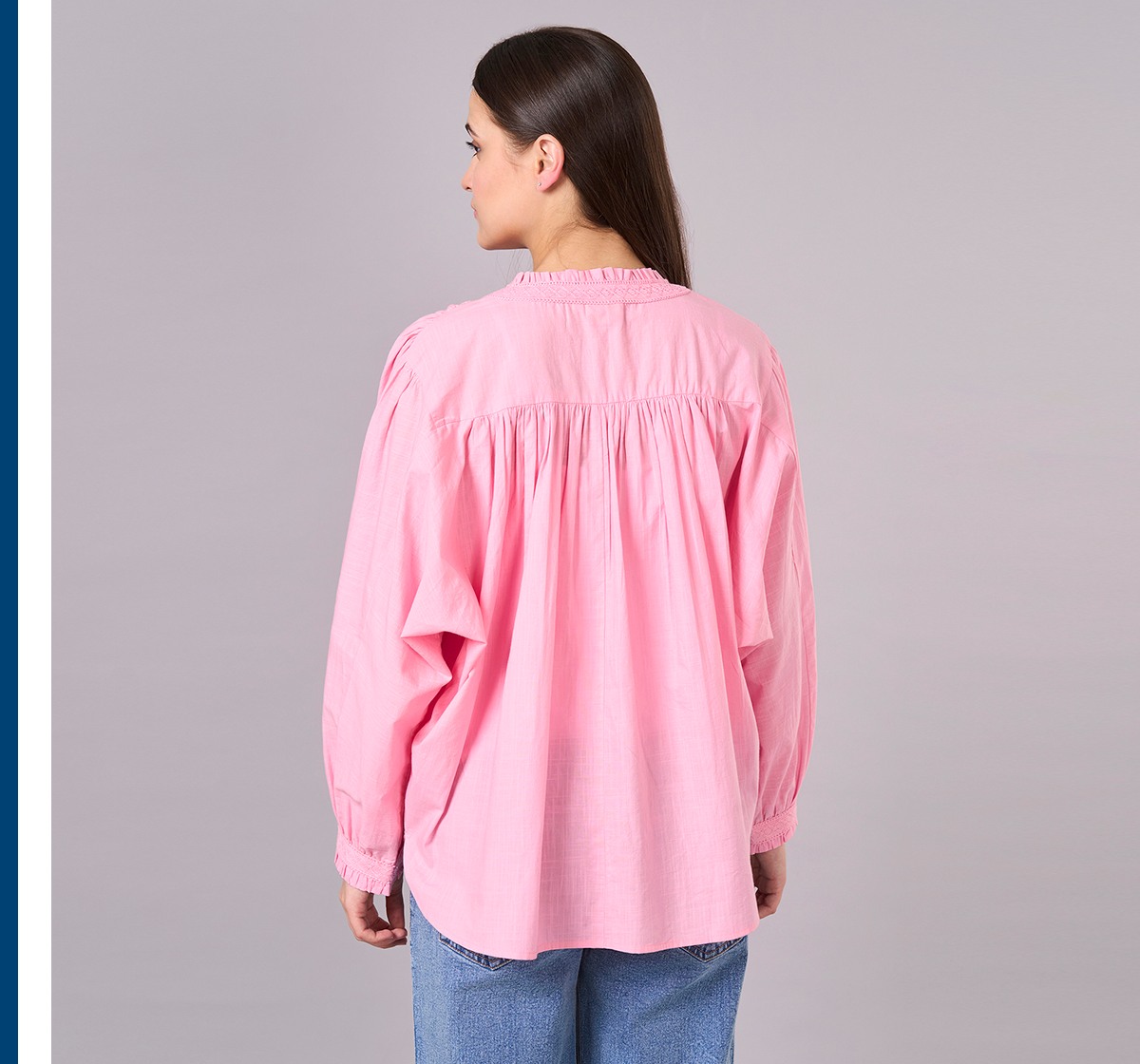 Maternity Clothing  Top Solid Pink