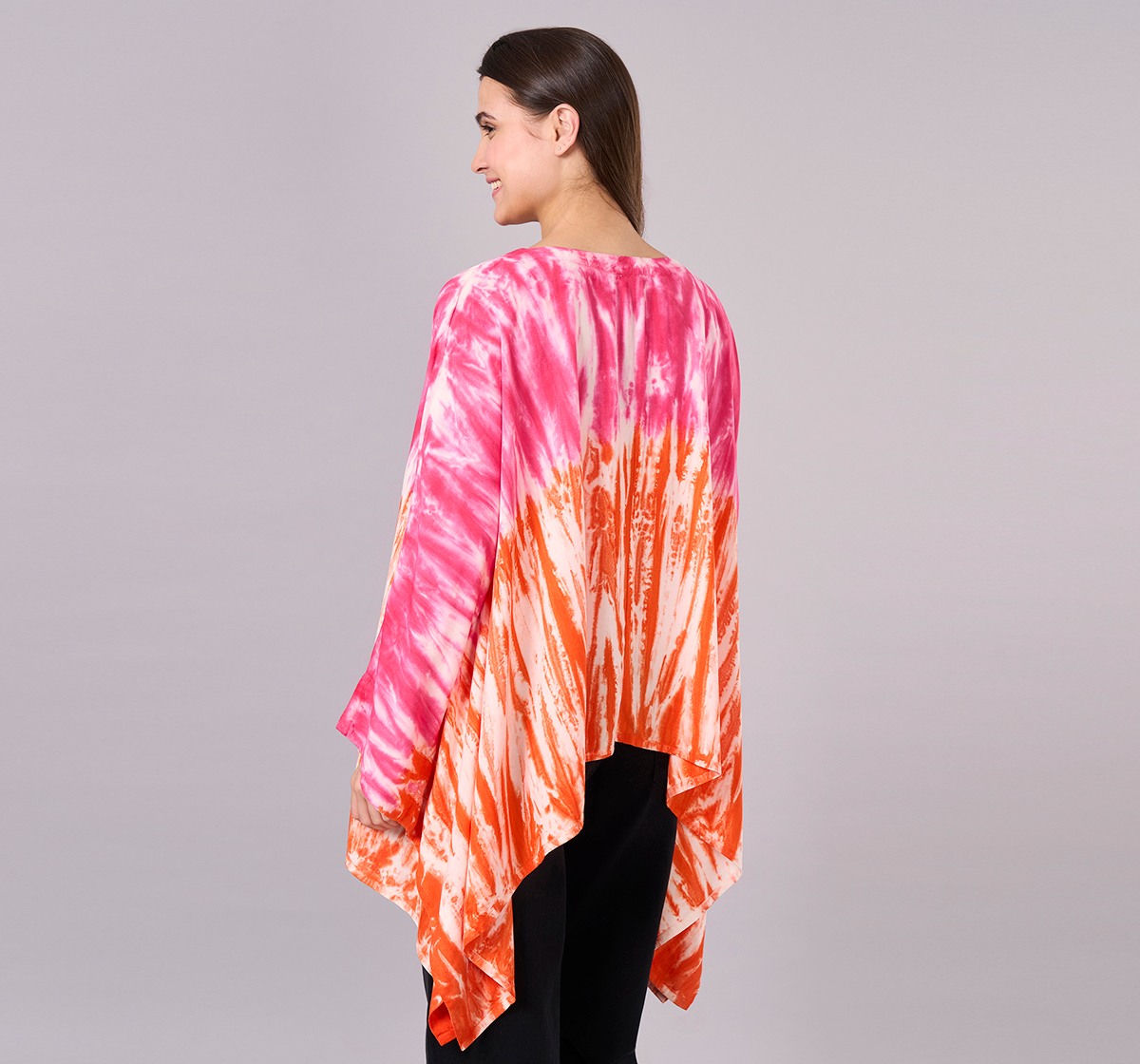 Maternity Clothing  Top Printed Pink/Orange