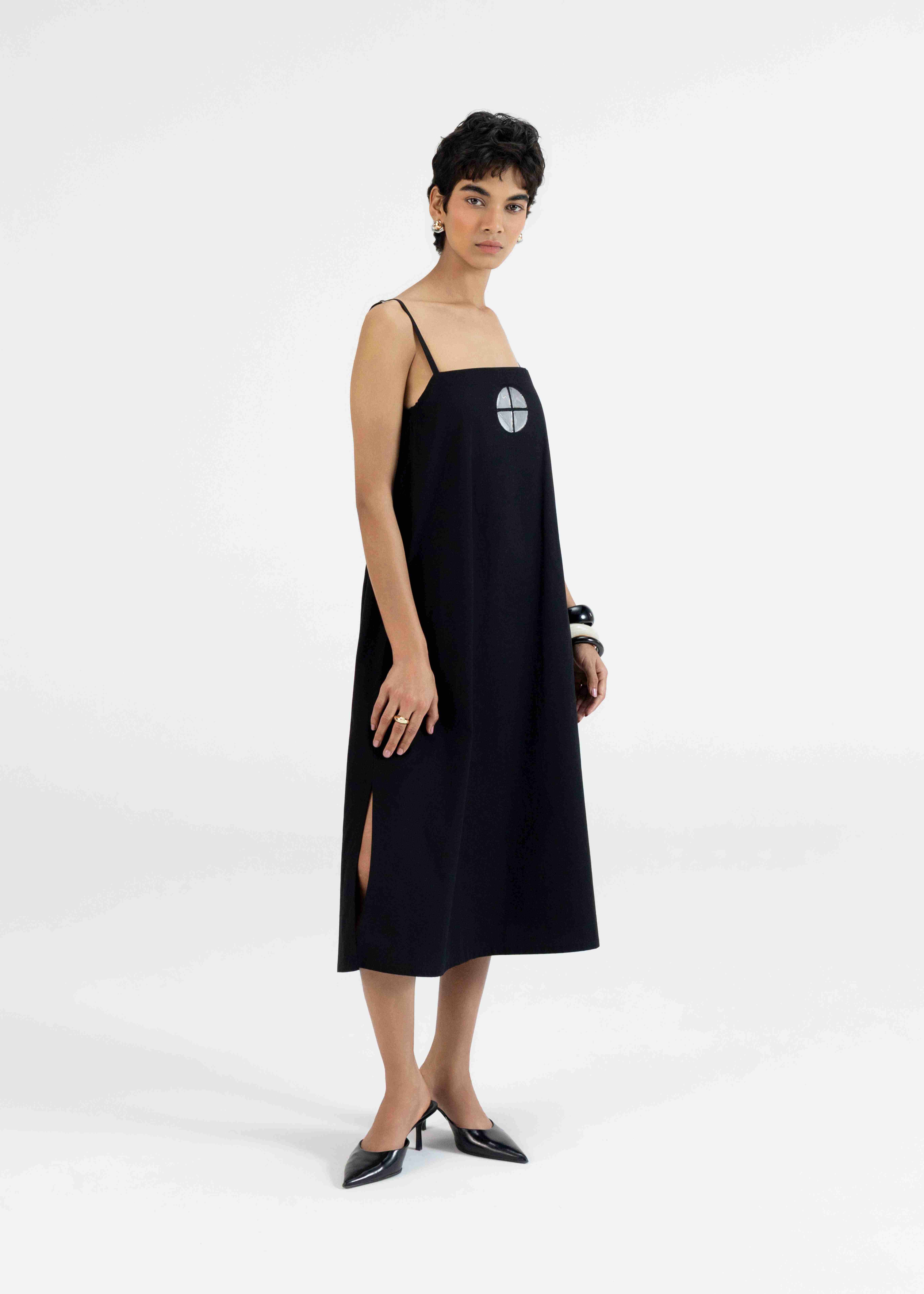 Black Slip Dress
