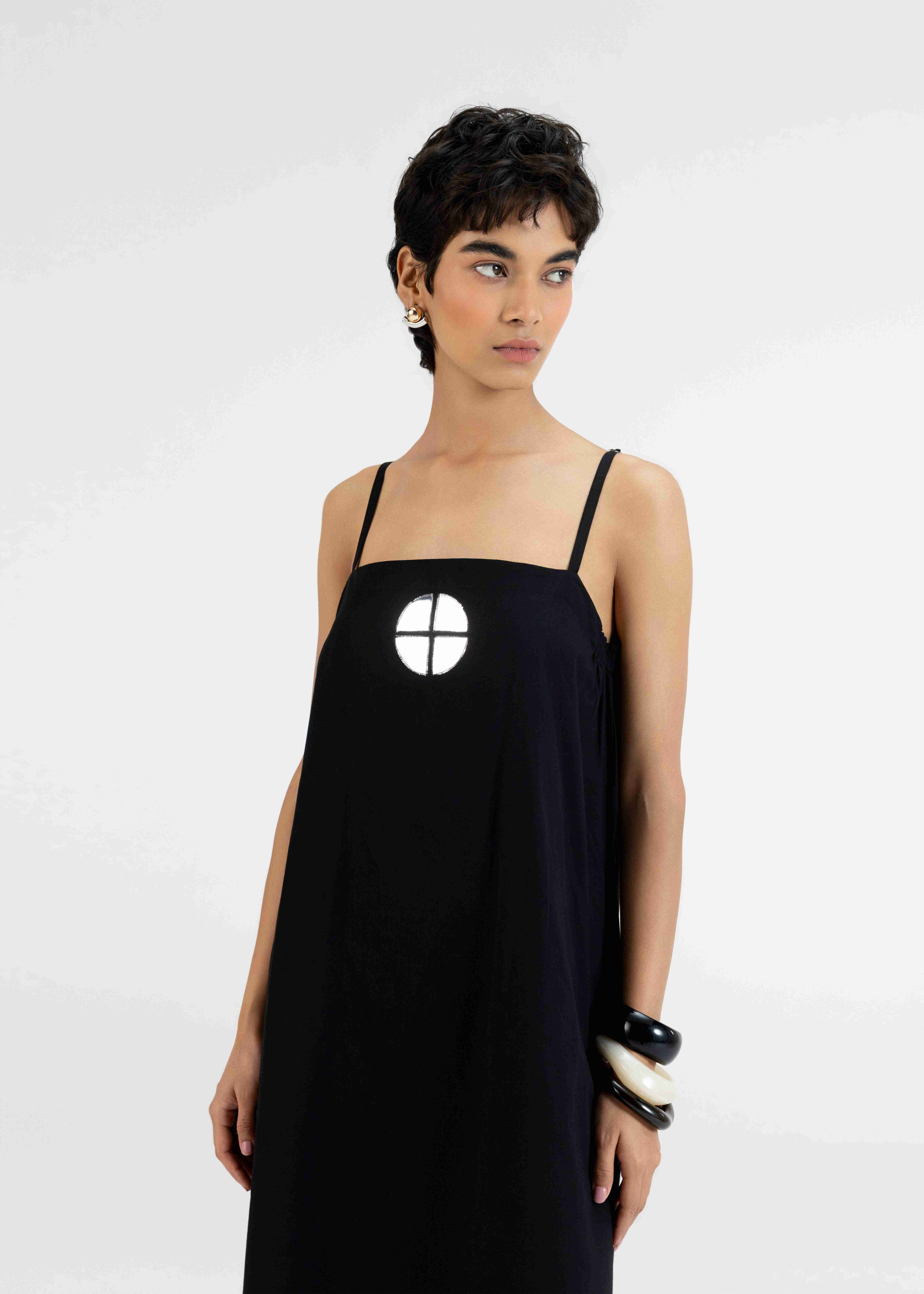 Black Slip Dress