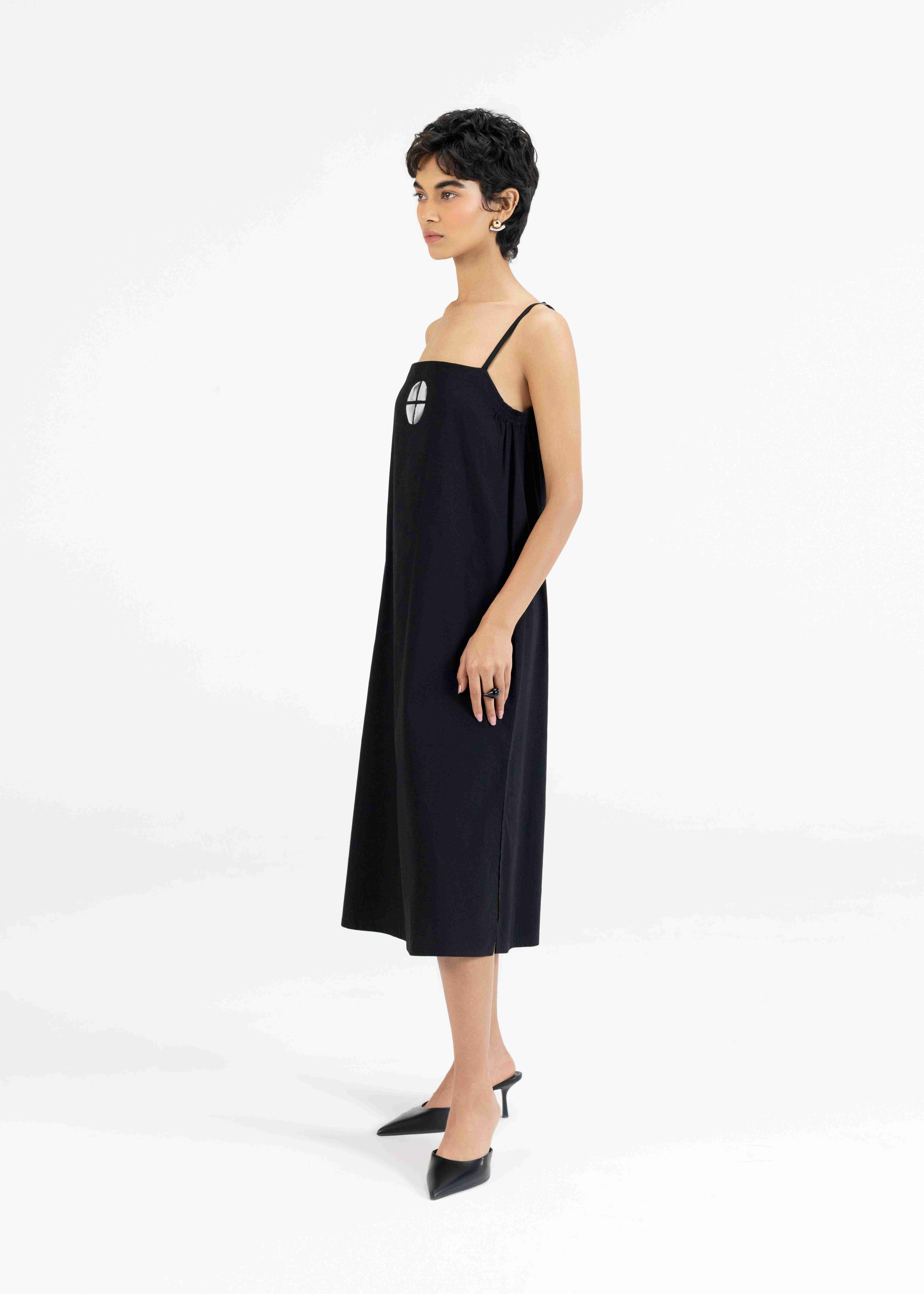 Black Slip Dress