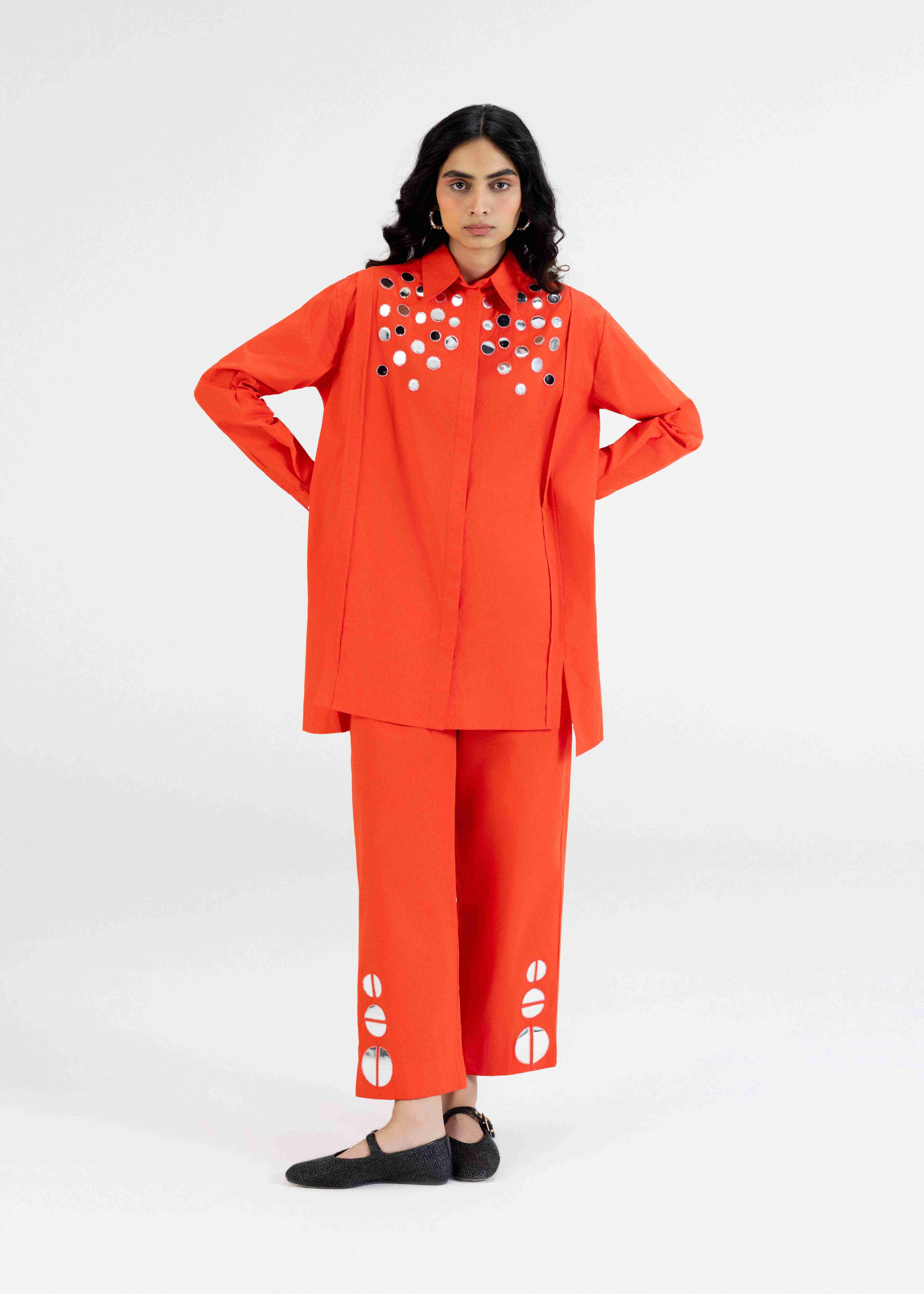 Orange Regular Shirt