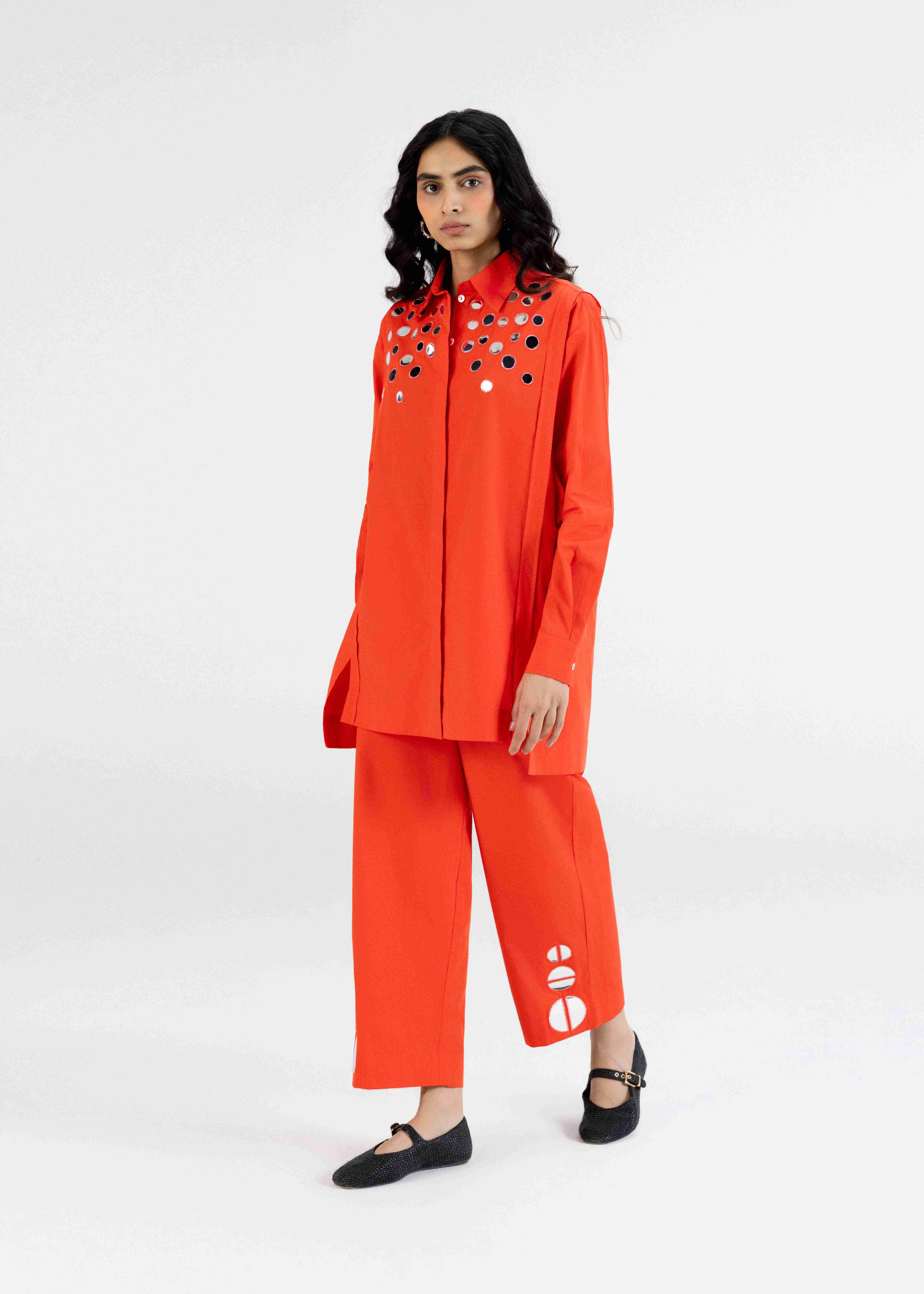 Orange Regular Shirt